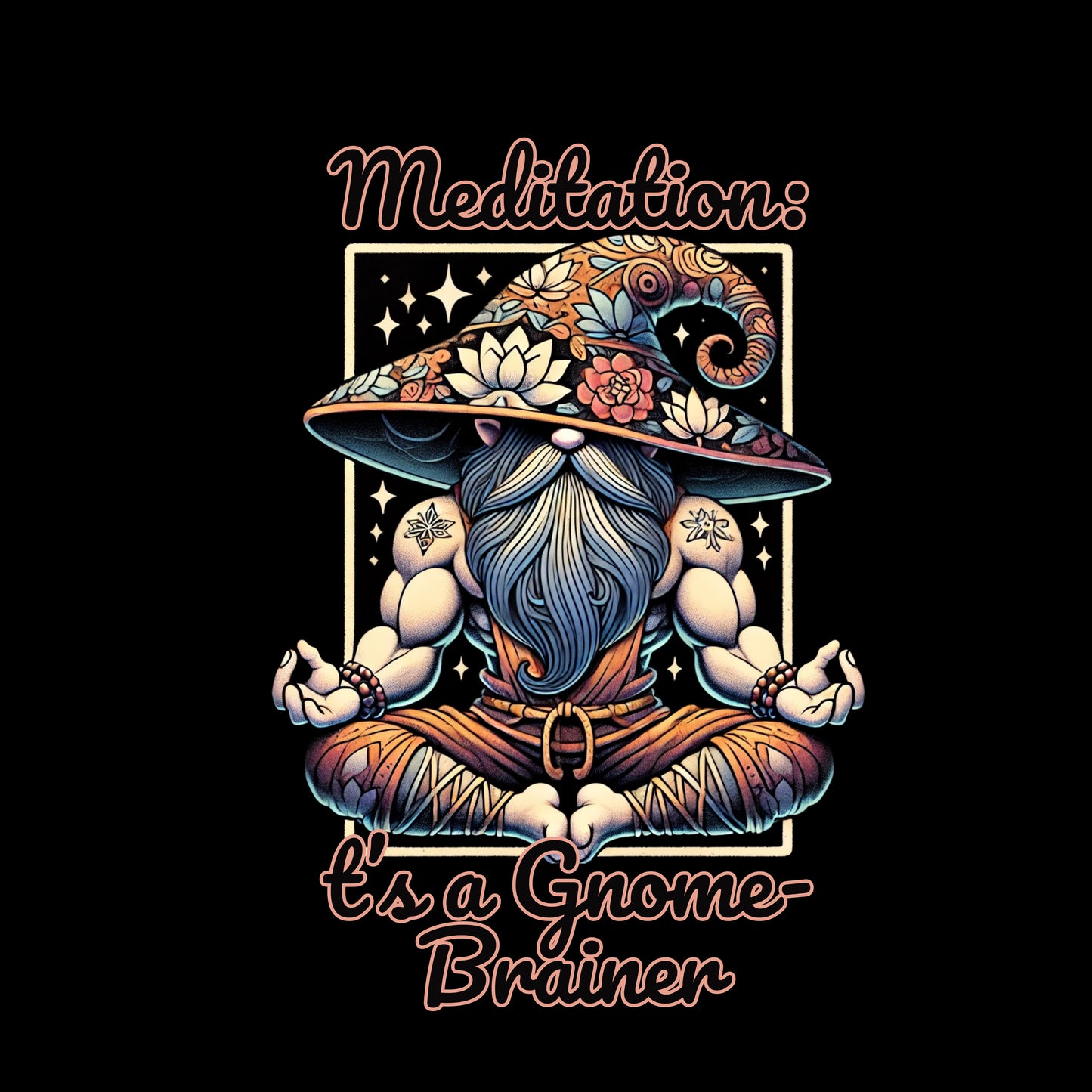 Women's Gnome Meditation Tee