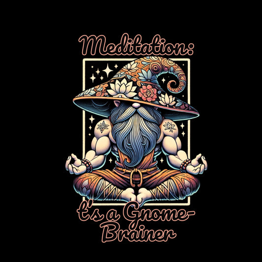 Gnome Meditation Tee