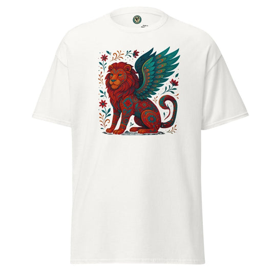 Alebrijes Sitting Winged Lion Tee - Max & Co Tees