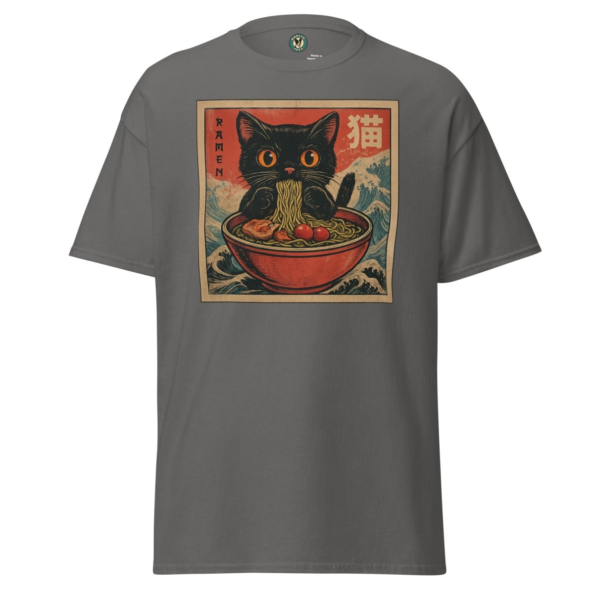 Anime Cat Ramen Tee - Max & Co Tees