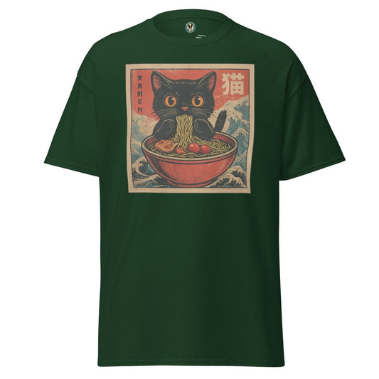 Anime Cat Ramen Tee - Max & Co Tees