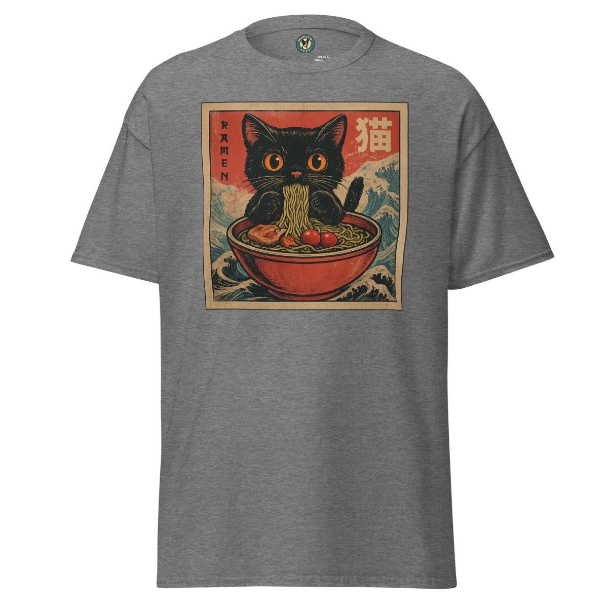 Anime Cat Ramen Tee - Max & Co Tees