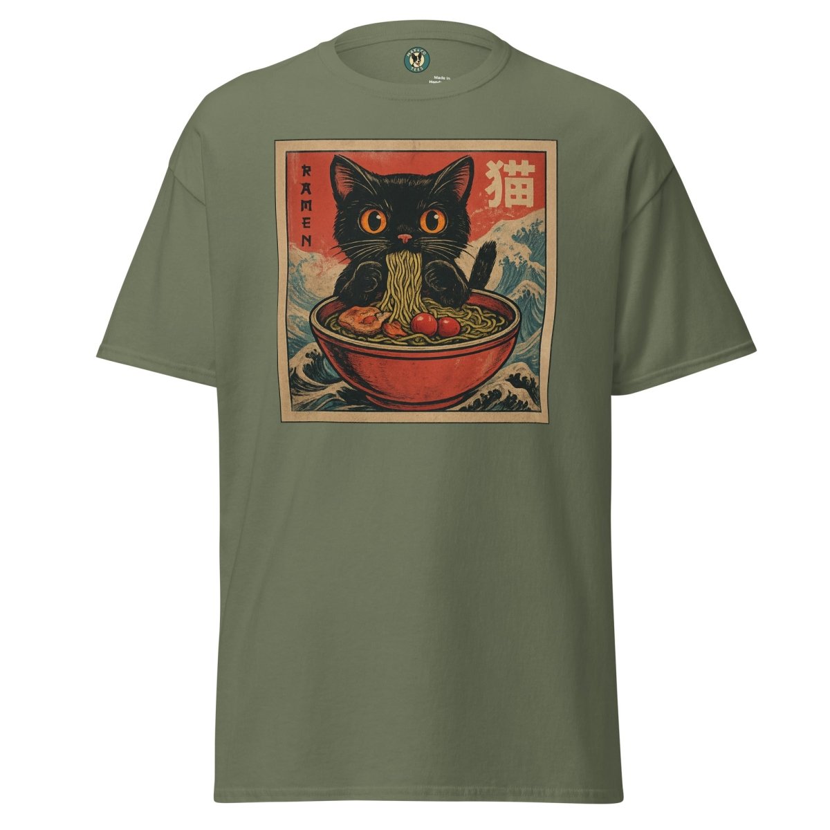 Anime Cat Ramen Tee - Max & Co Tees