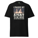 Anime Paused Tee - Max & Co Tees