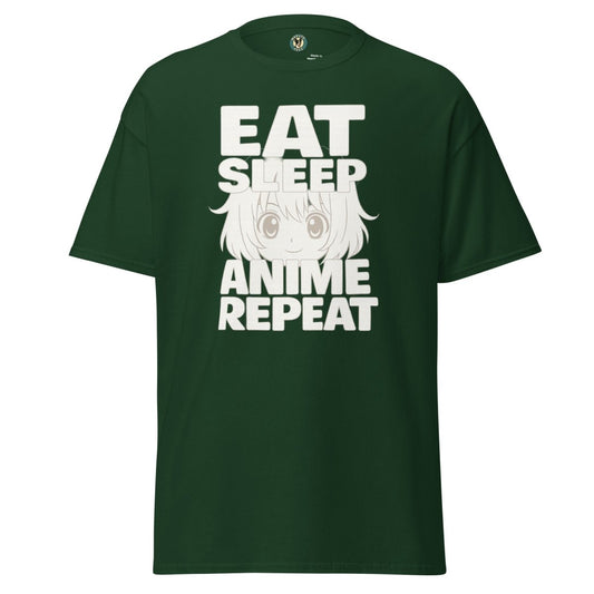 Anime Sleep Repeat Tee - Max & Co Tees