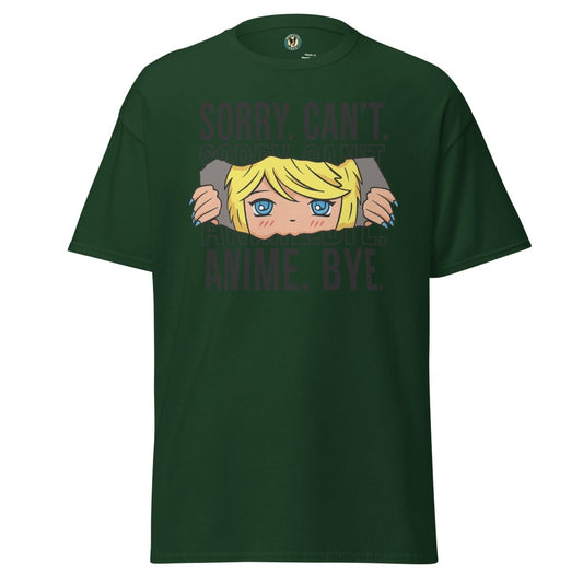Anime Sorry Cant Tee - Max & Co Tees