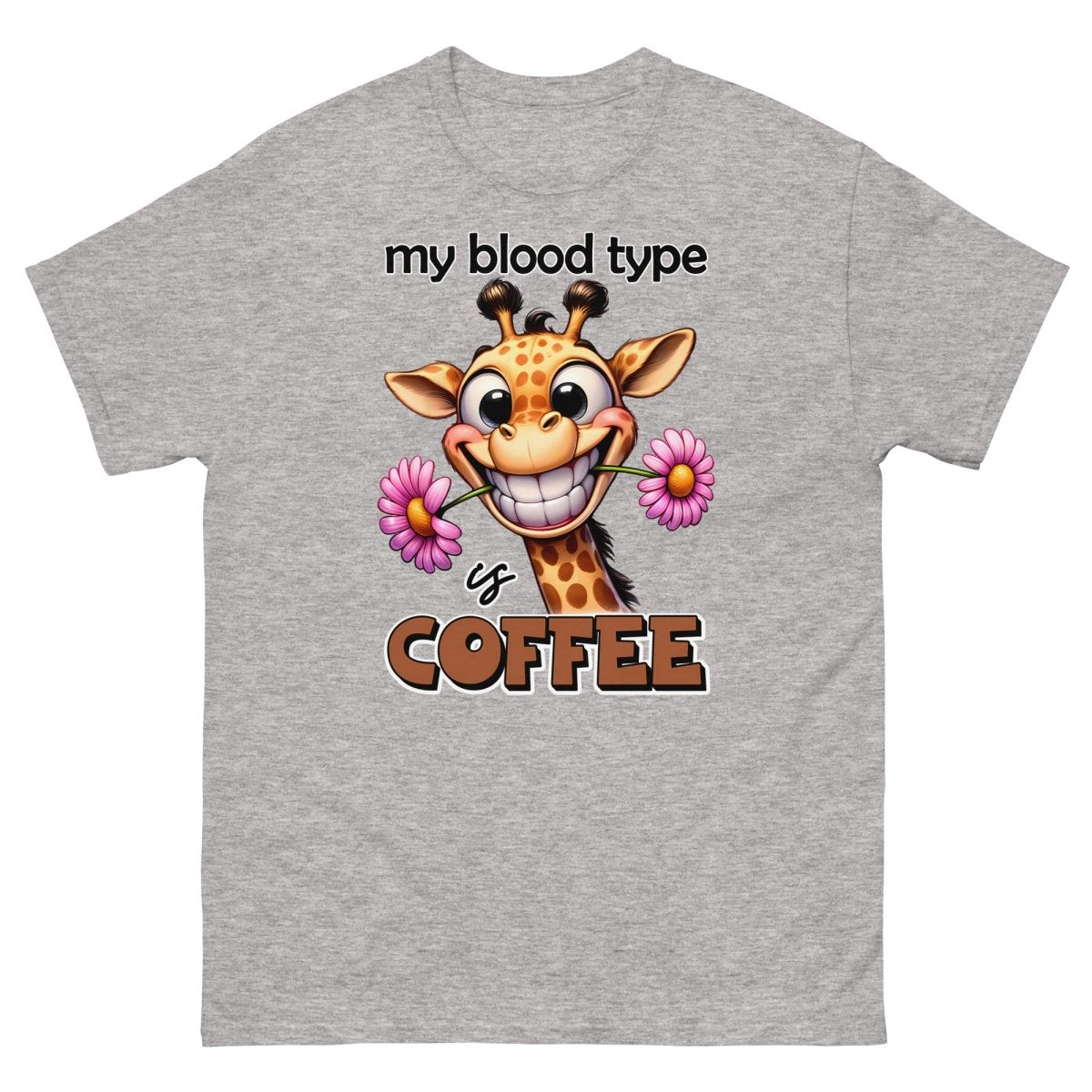 Caffeine Blood Type Tee - Max & Co Tees