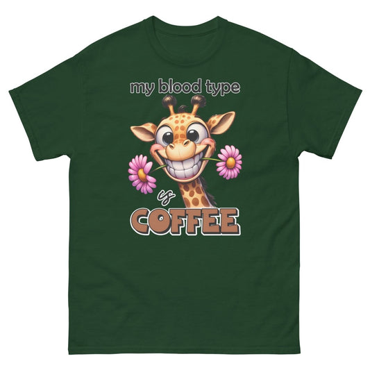Caffeine Blood Type Tee - Max & Co Tees