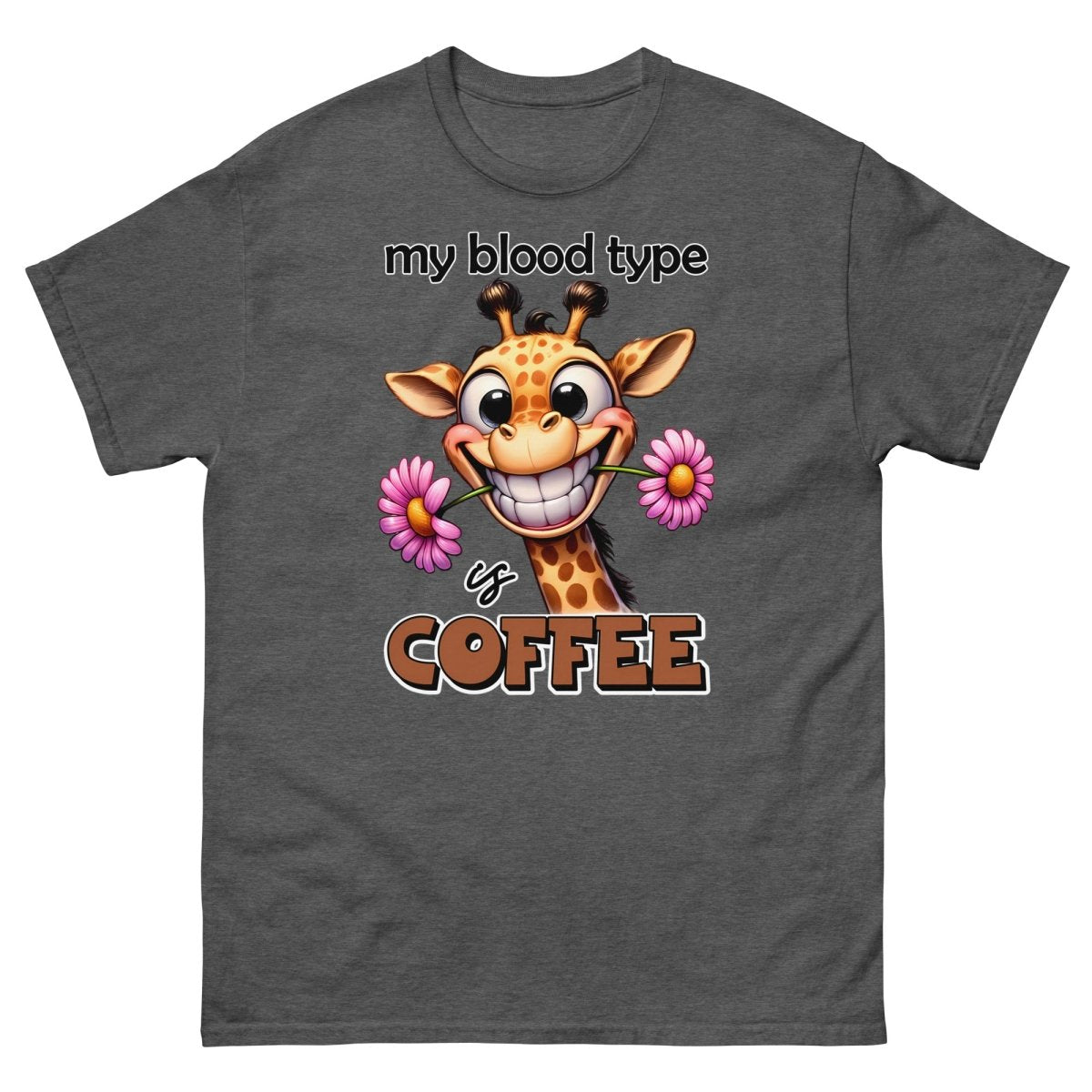 Caffeine Blood Type Tee - Max & Co Tees