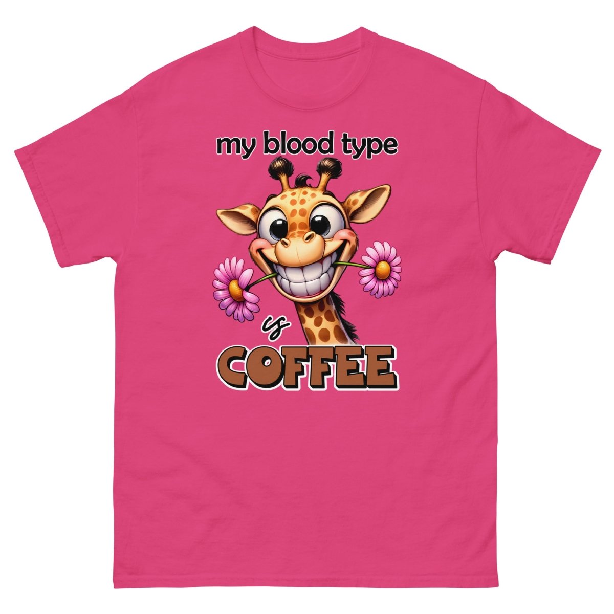 Caffeine Blood Type Tee - Max & Co Tees