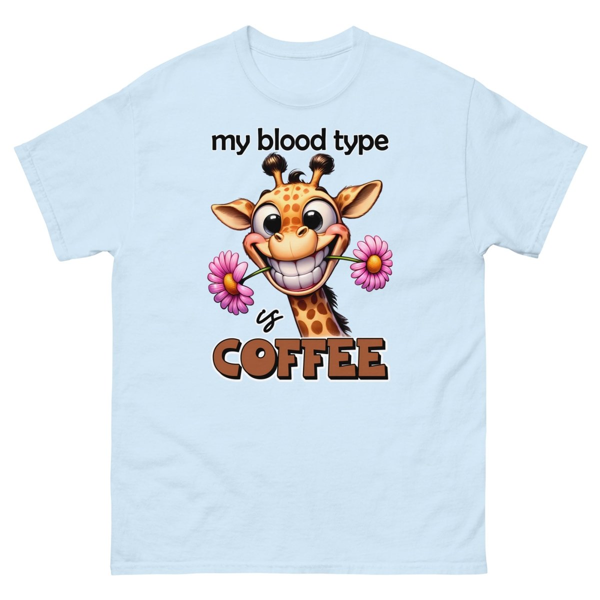 Caffeine Blood Type Tee - Max & Co Tees
