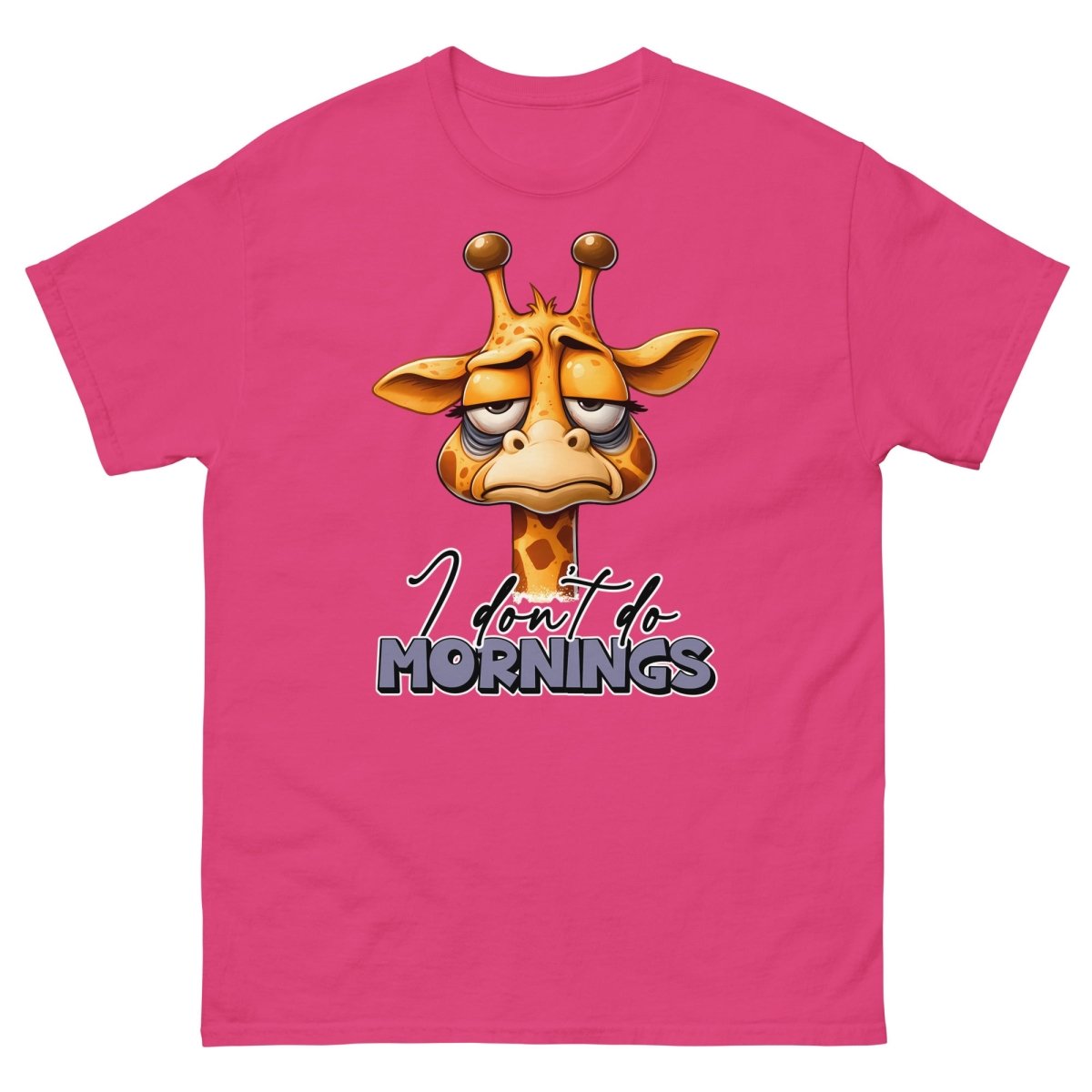 Caffeine Don't Do Mornings Tee - Max & Co Tees