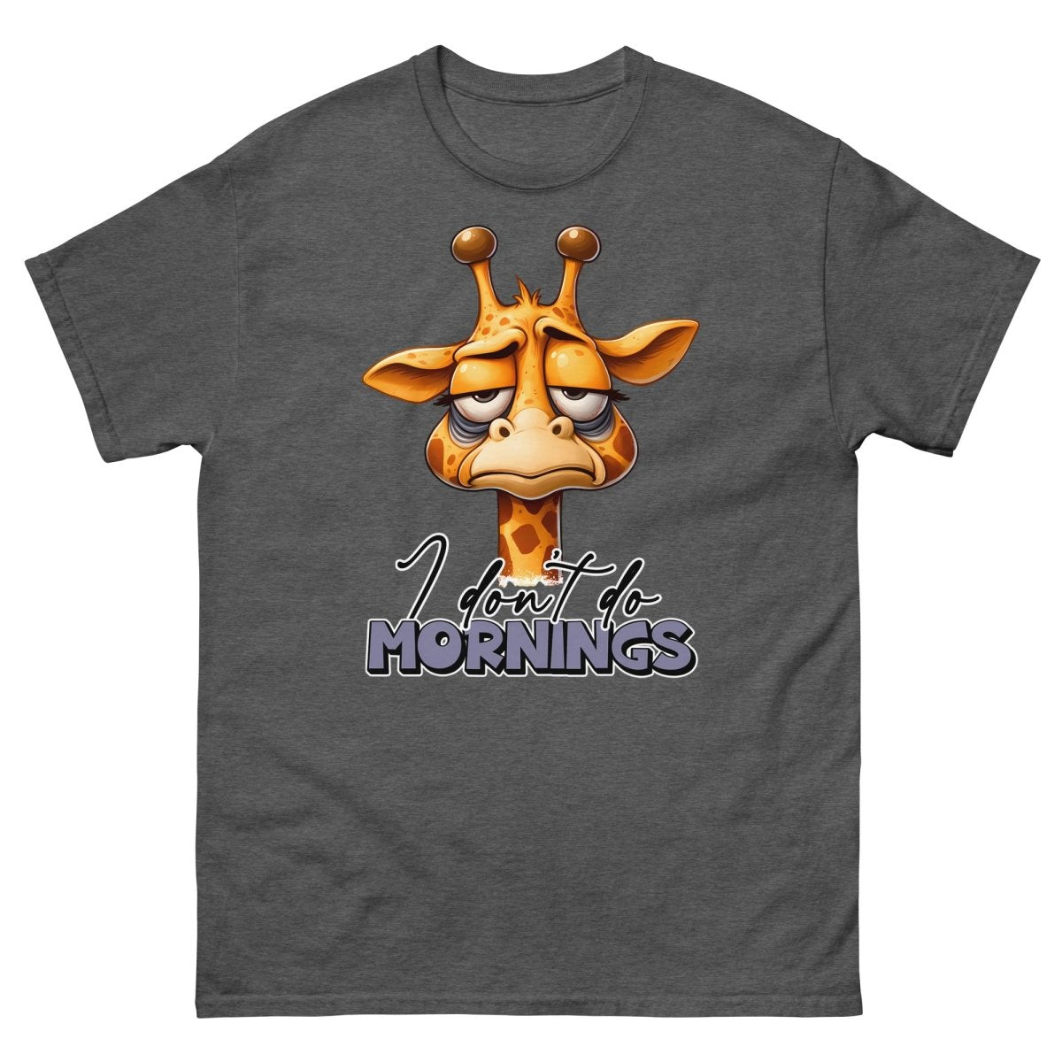 Caffeine Don't Do Mornings Tee - Max & Co Tees
