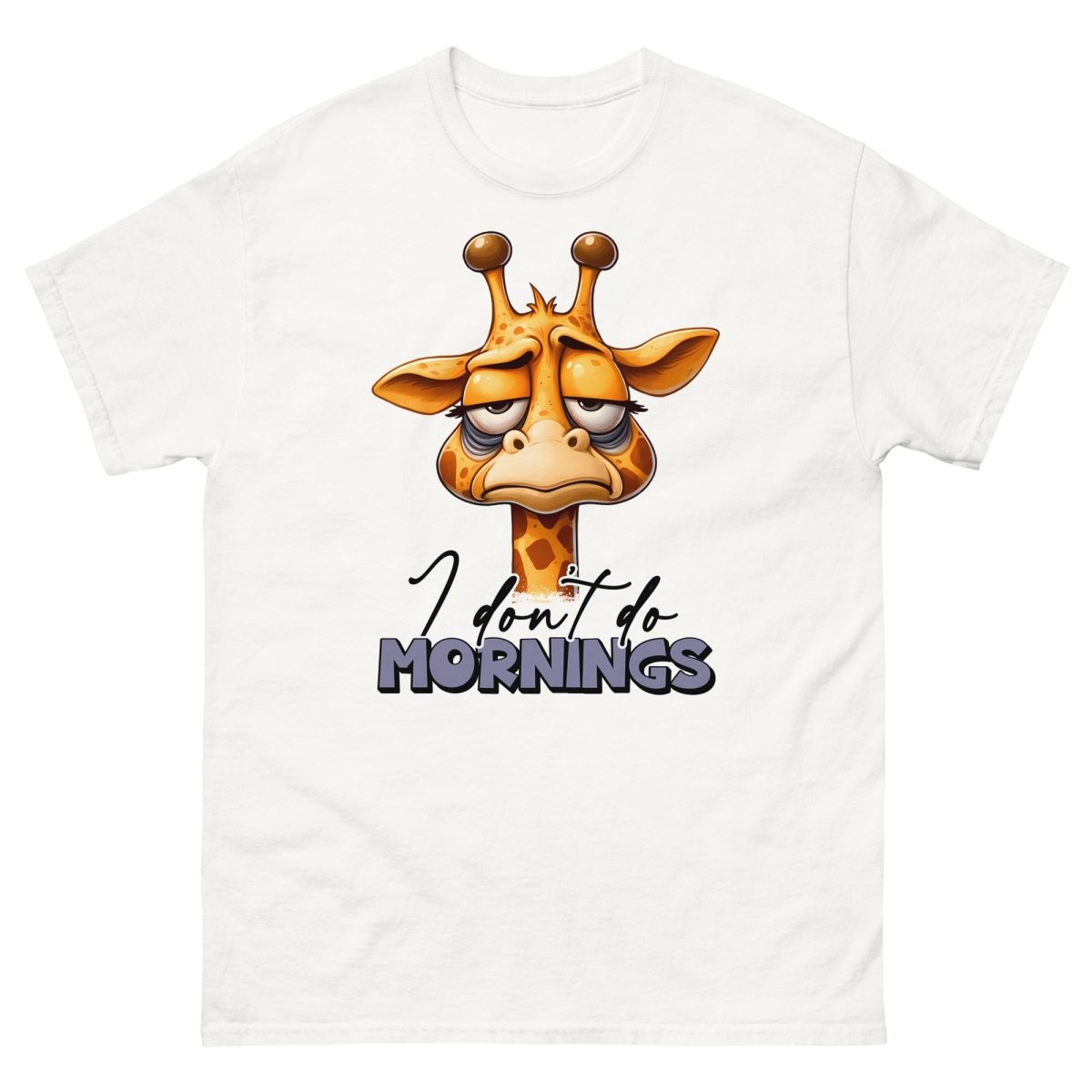 Caffeine Don't Do Mornings Tee - Max & Co Tees