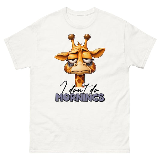 Caffeine Don't Do Mornings Tee - Max & Co Tees