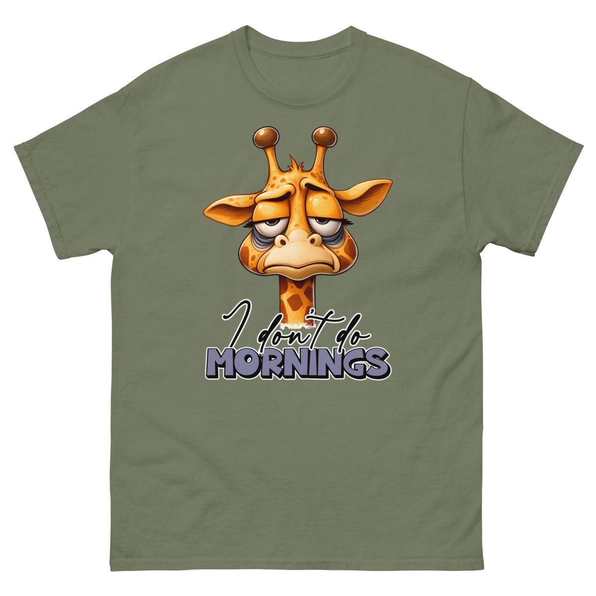 Caffeine Don't Do Mornings Tee - Max & Co Tees