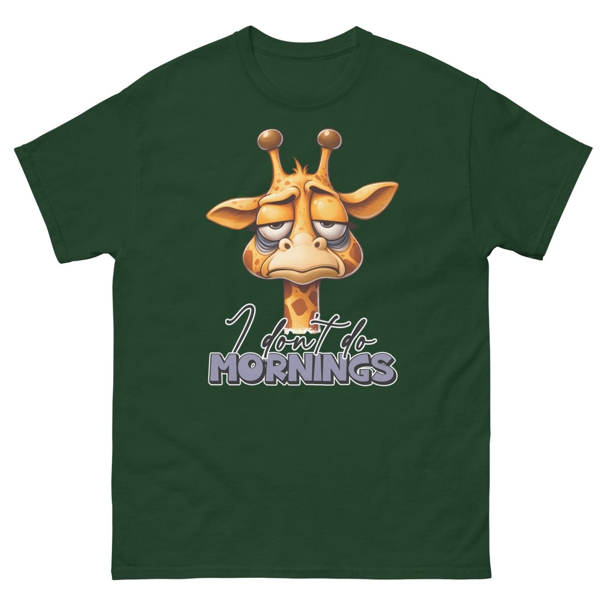 Caffeine Don't Do Mornings Tee - Max & Co Tees