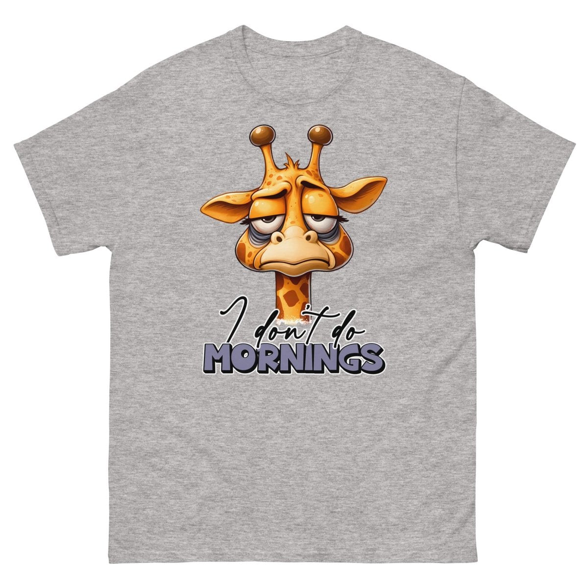 Caffeine Don't Do Mornings Tee - Max & Co Tees