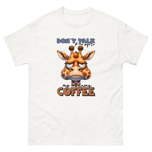Caffeine Don't Talk Tee - Max & Co Tees