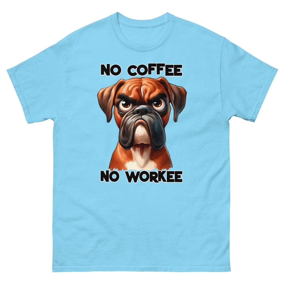 Caffeine No Workee Dog Tee - Max & Co Tees