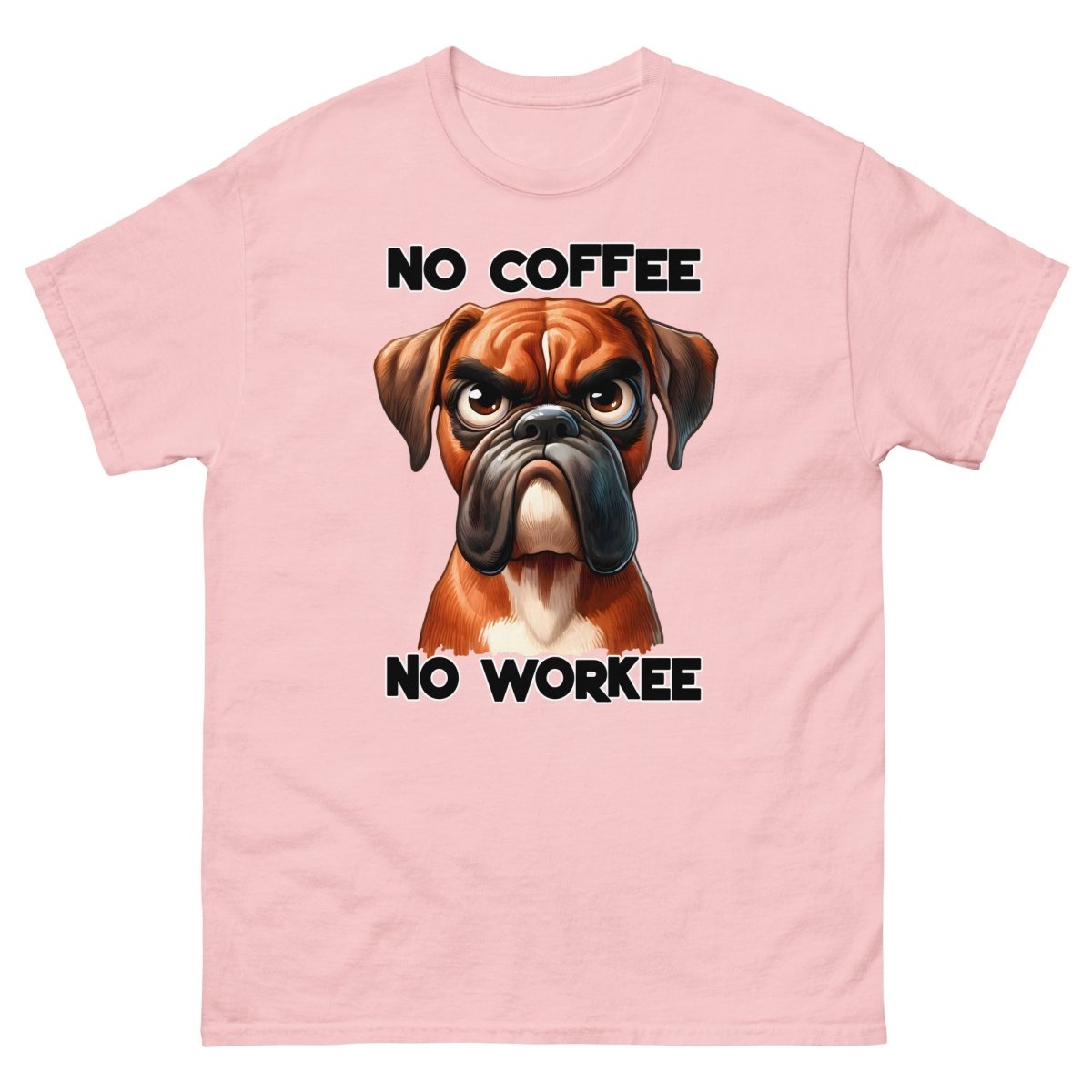 Caffeine No Workee Dog Tee - Max & Co Tees