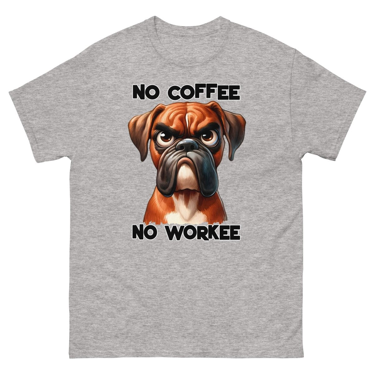 Caffeine No Workee Dog Tee - Max & Co Tees