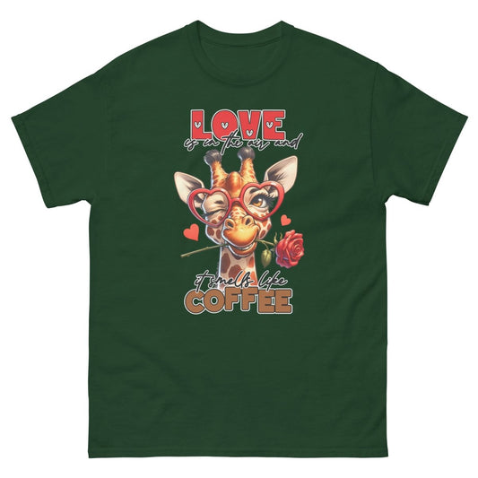 Caffeine Smells Like Coffee Tee - Max & Co Tees