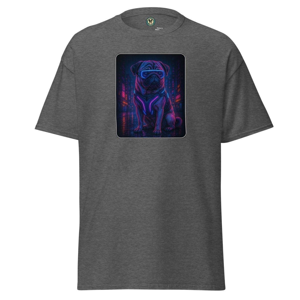 Cyber Punk Dogo Pug Tee - Max & Co Tees