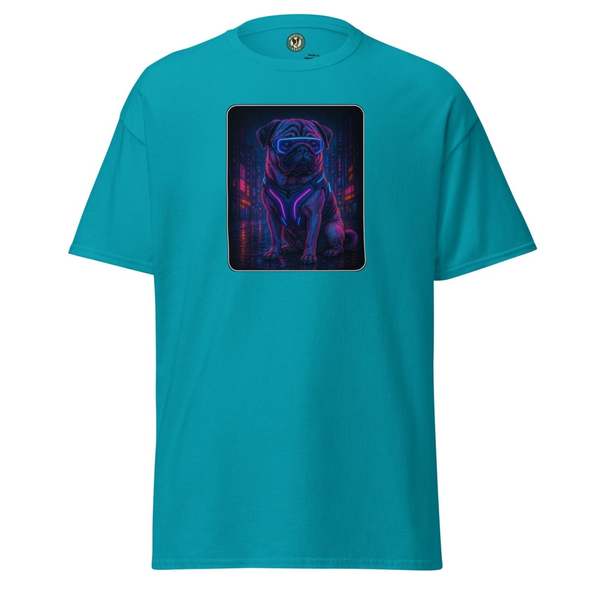 Cyber Punk Dogo Pug Tee - Max & Co Tees
