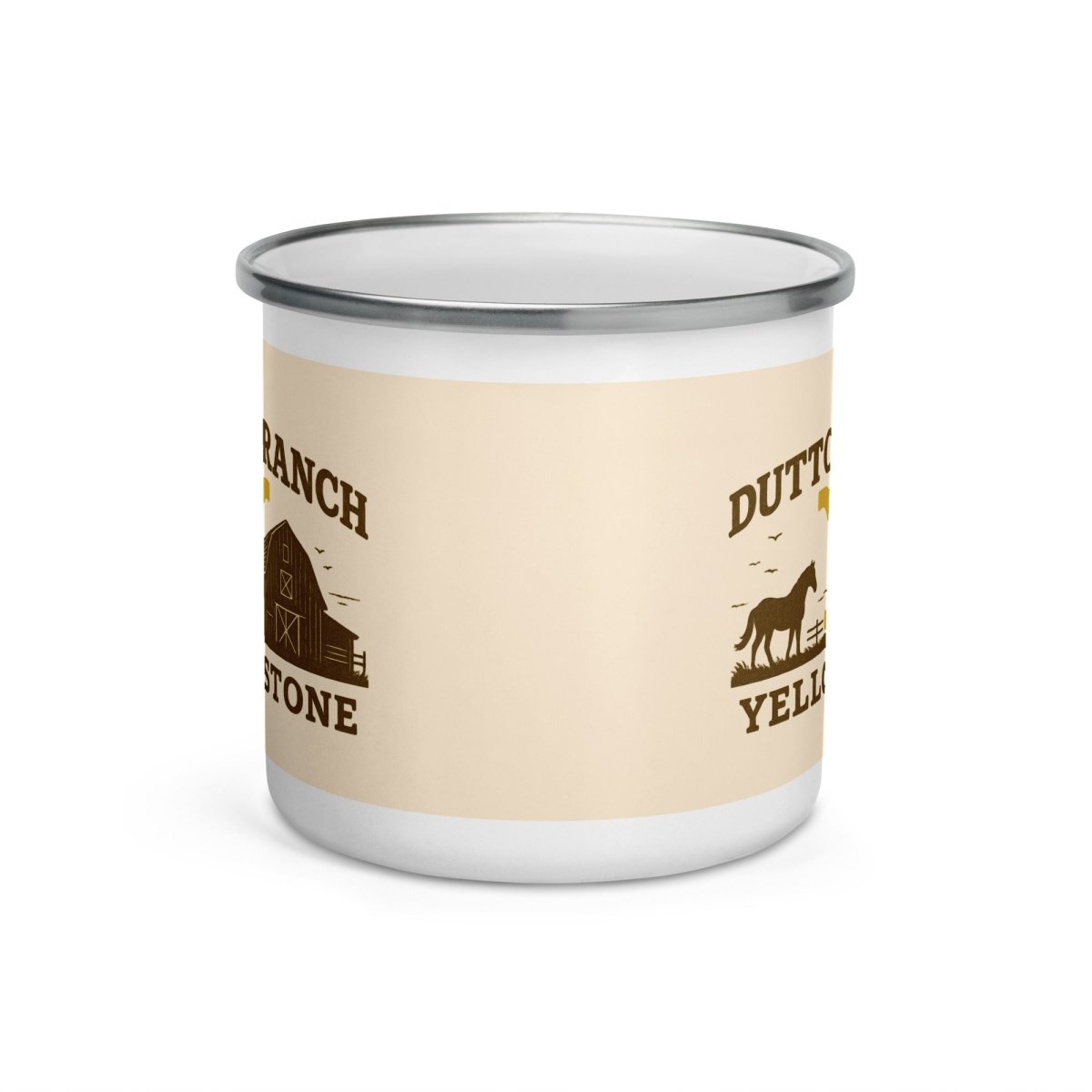 Dutton Ranch Enamel Mug - Max & Co Tees