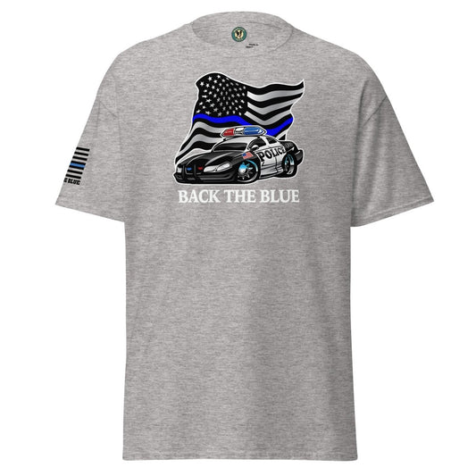 First Responder Back The Blue Tee - Max & Co Tees