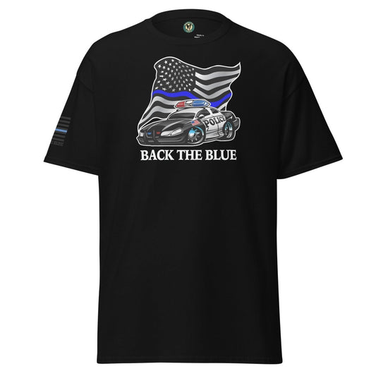 First Responder Back The Blue Tee - Max & Co Tees