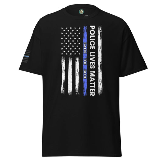 First Responder Flag Blue Tee - Max & Co Tees