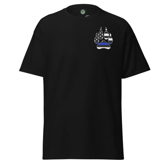 First Responder Police Paw Tee - Max & Co Tees