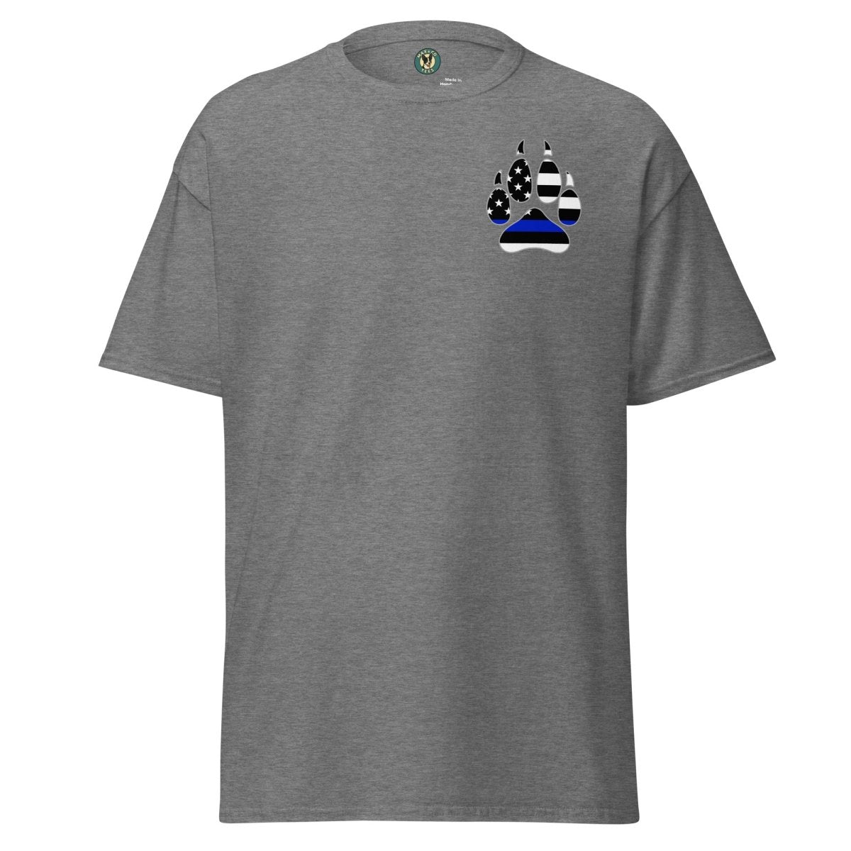 First Responder Police Paw Tee - Max & Co Tees