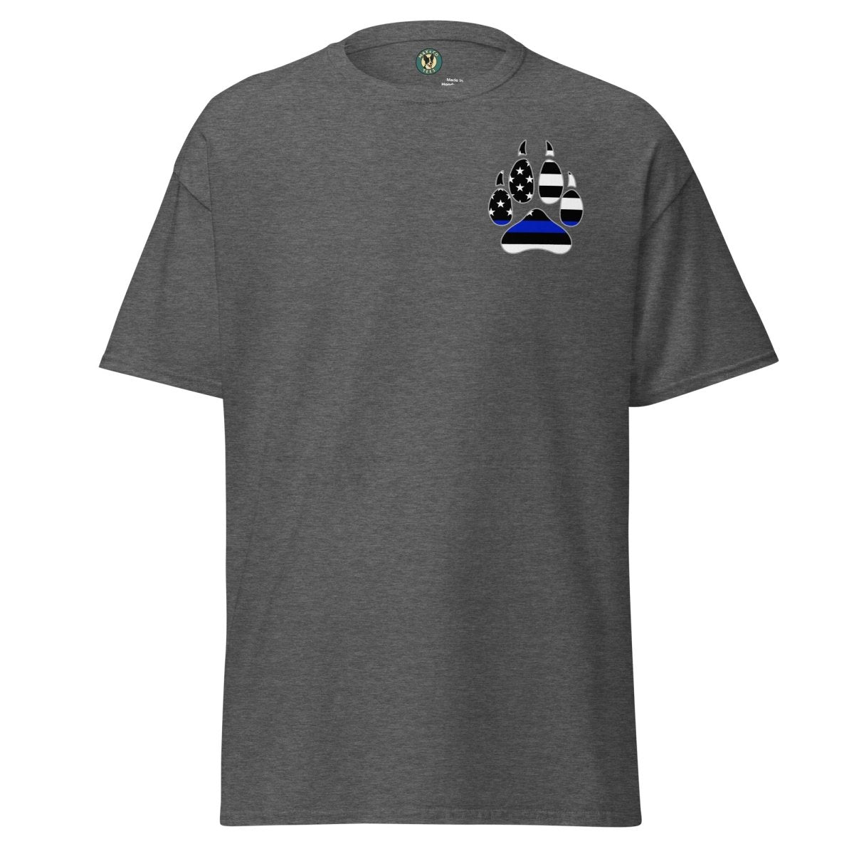 First Responder Police Paw Tee - Max & Co Tees