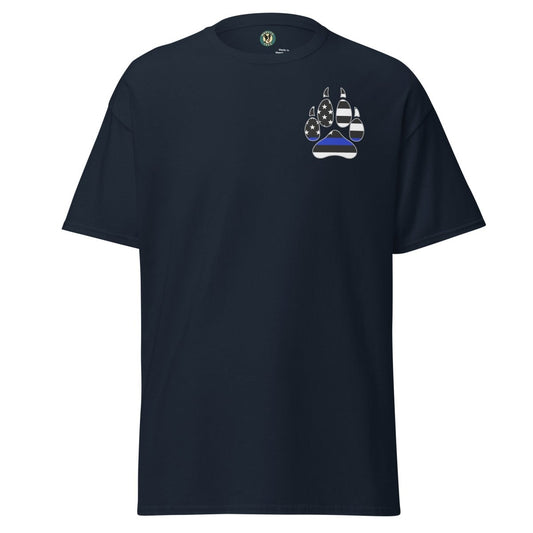 First Responder Police Paw Tee - Max & Co Tees