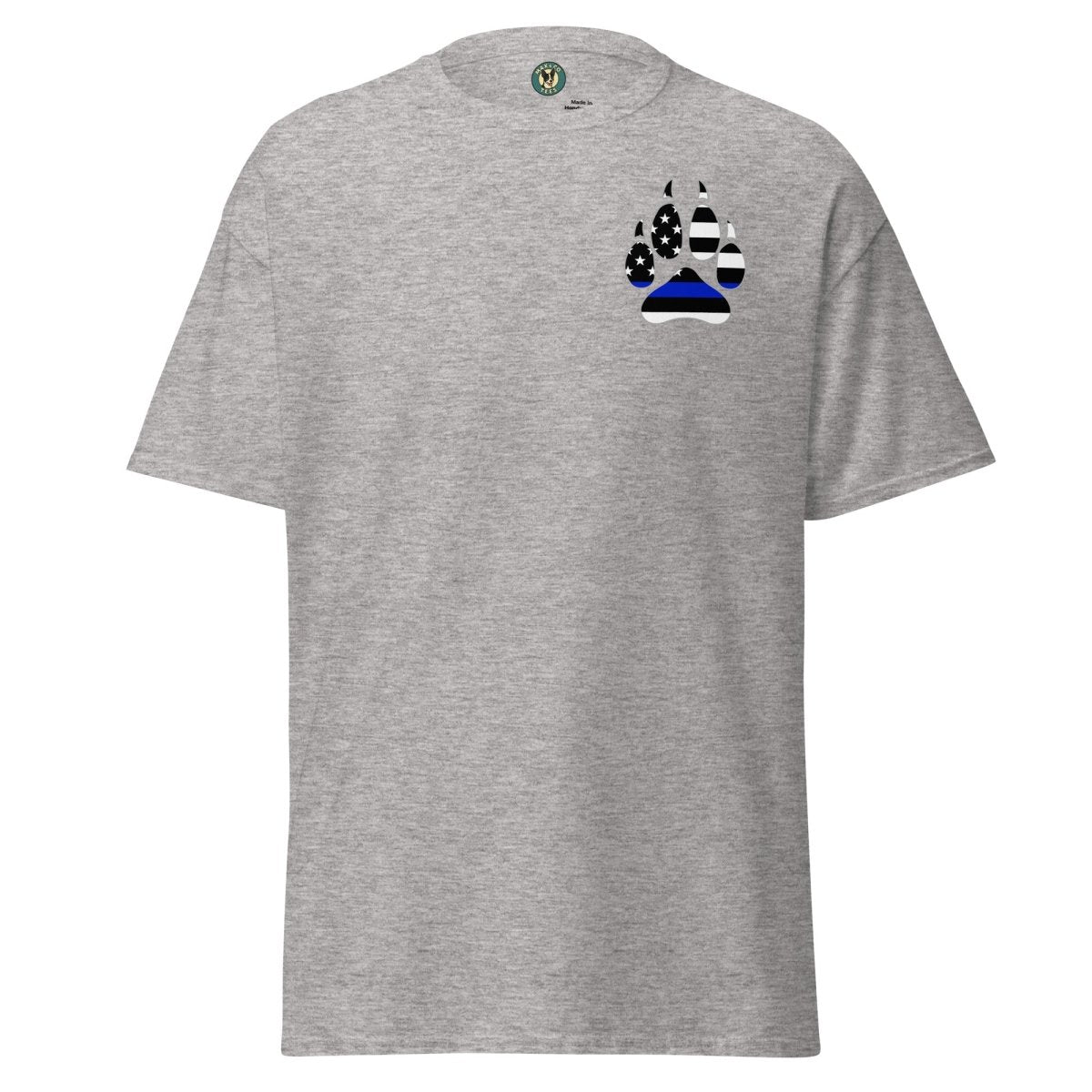 First Responder Police Paw Tee - Max & Co Tees
