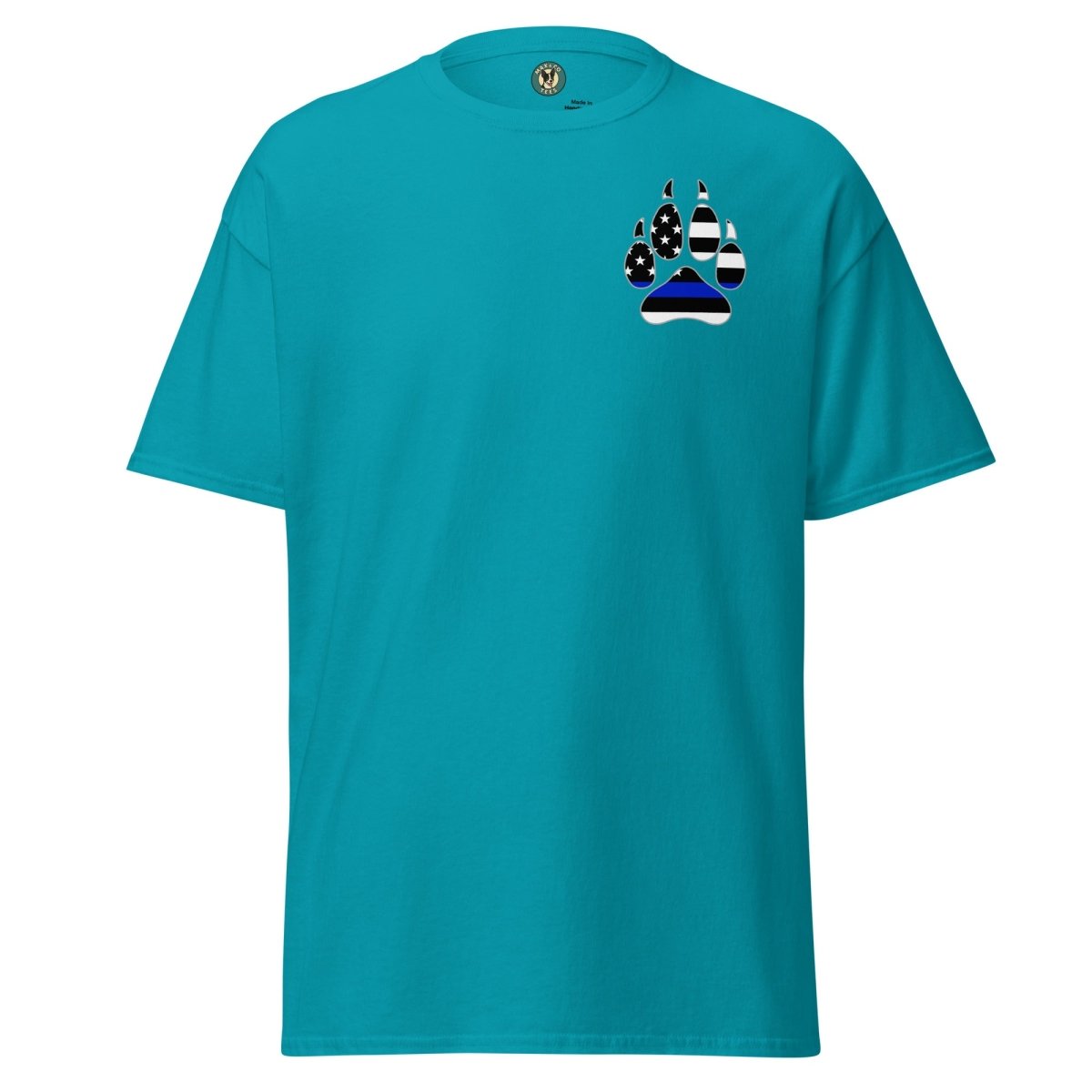 First Responder Police Paw Tee - Max & Co Tees