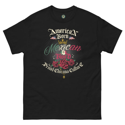 ¡Fuerza México! American Born Tee - Max & Co Tees