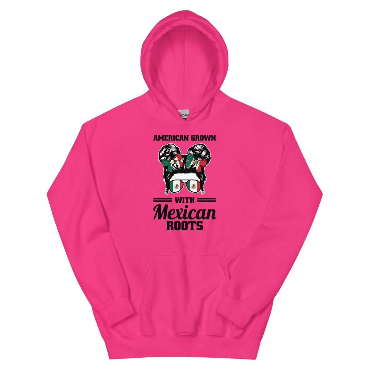 ¡Fuerza México! American Grown Hoodie - Max & Co Tees