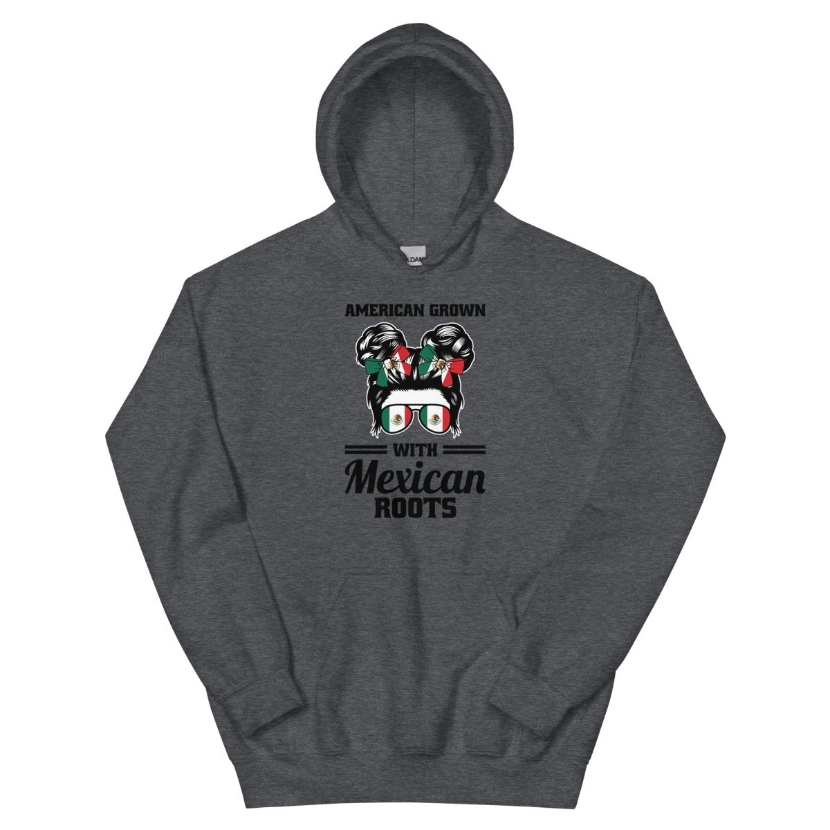 ¡Fuerza México! American Grown Hoodie - Max & Co Tees