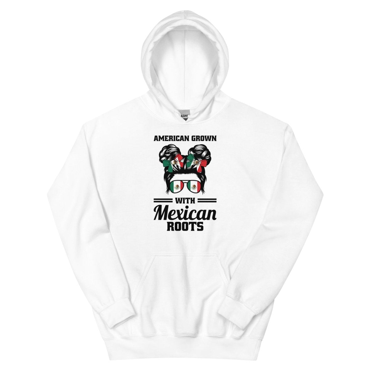 ¡Fuerza México! American Grown Hoodie - Max & Co Tees