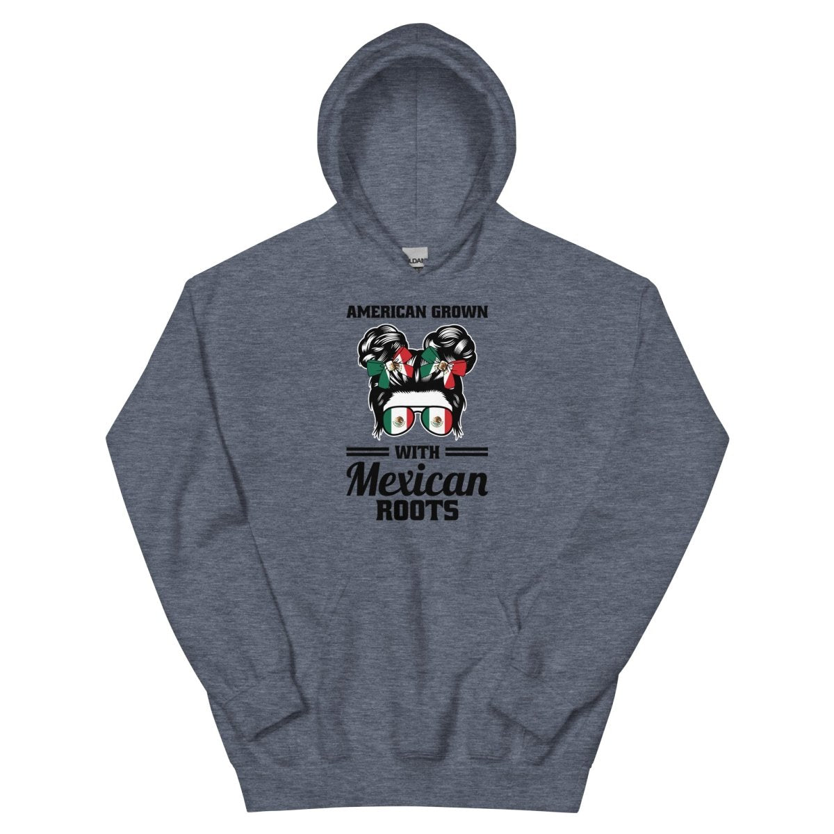 ¡Fuerza México! American Grown Hoodie - Max & Co Tees