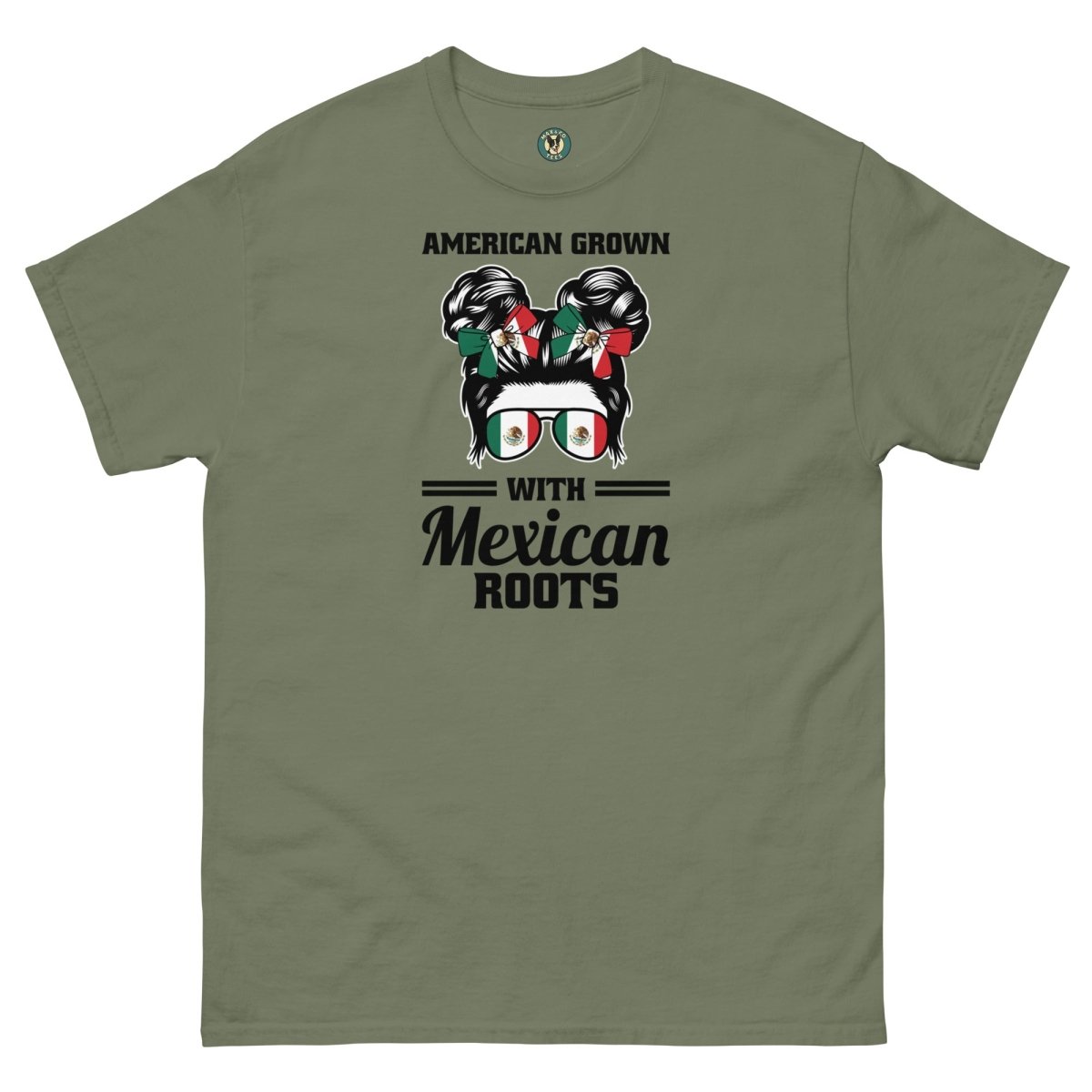 ¡Fuerza México! American Grown Tee - Max & Co Tees