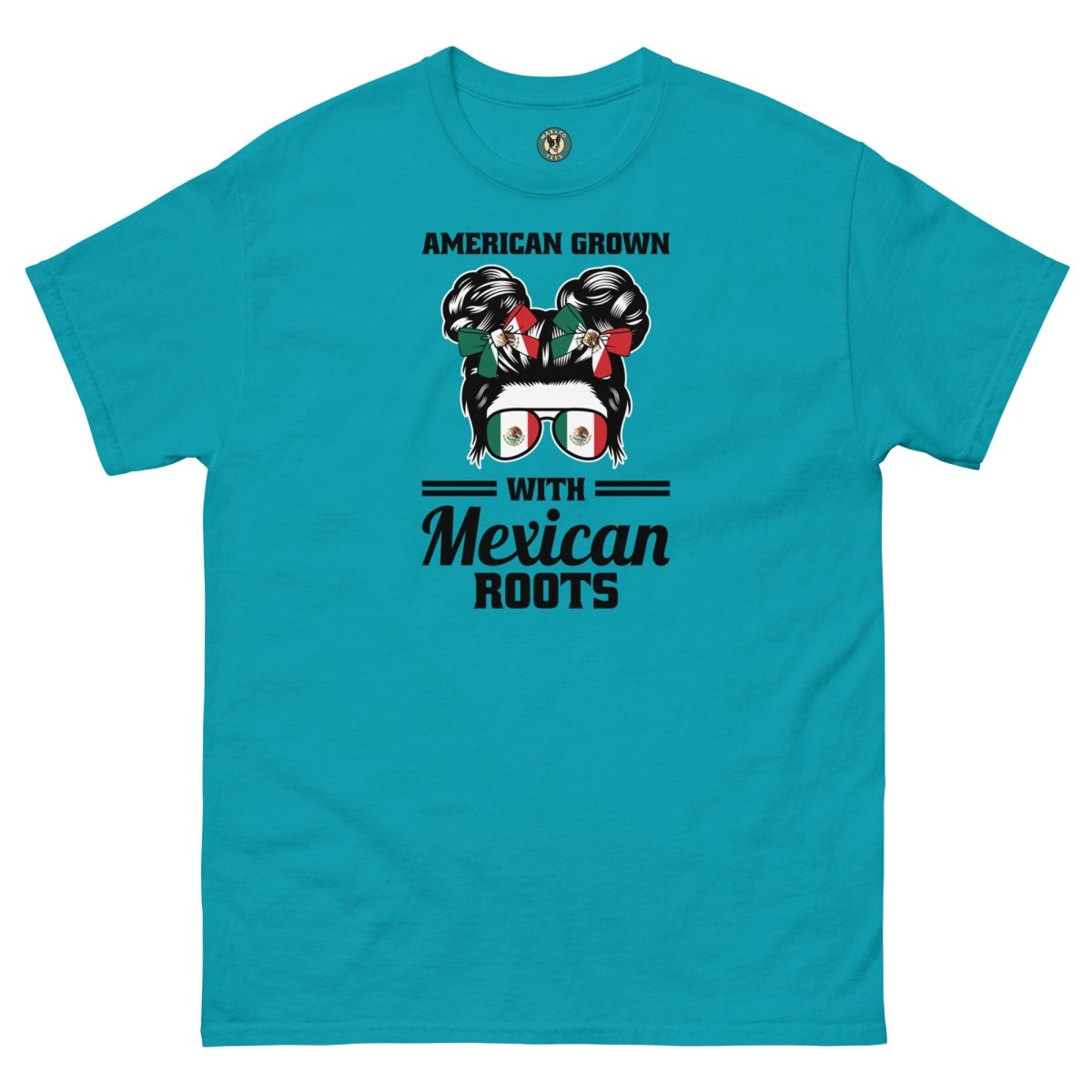 ¡Fuerza México! American Grown Tee - Max & Co Tees