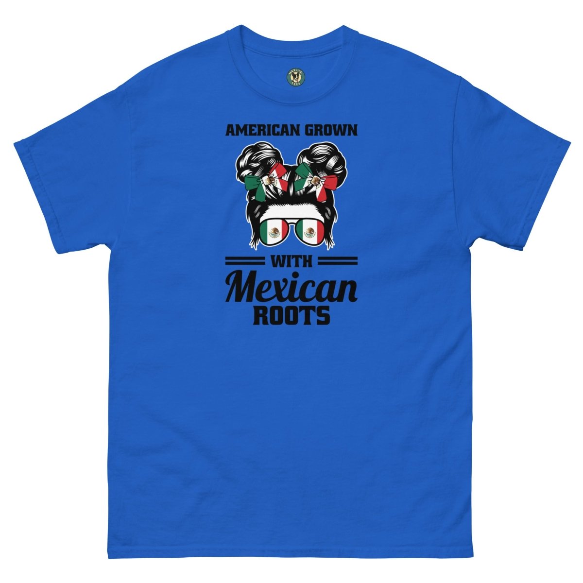 ¡Fuerza México! American Grown Tee - Max & Co Tees