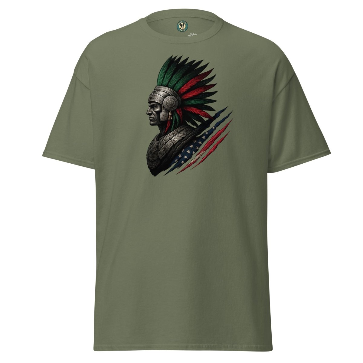 ¡Fuerza México! Aztec Chief Tee - Max & Co Tees