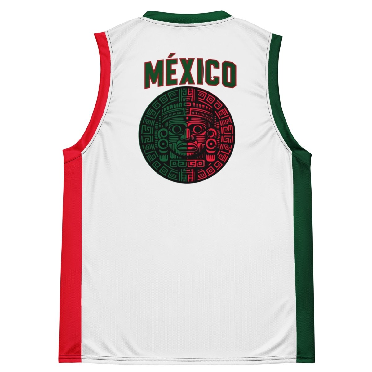 ¡Fuerza México! Basketball White Jersey - Max & Co Tees