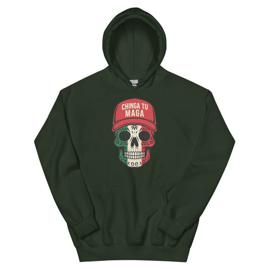 ¡Fuerza México! Candy Skull hoodie - Max & Co Tees